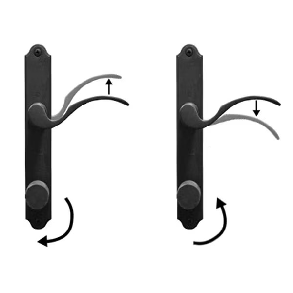 How To Lock and Unlock A HOPPE Multipoint Door Lock