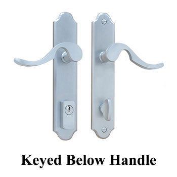 Key Below Handle G-U Capri Active Keyed Below Handle 45mm Plate — MPLocks.com
