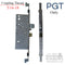 PGT Concealed Multipoint Lock – 60mm Backset, No Faceplate