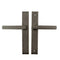 Hoppe Dallas Dummy Handleset – Rustic Umber