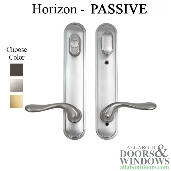 Trilennium Peachtree Passive T-Turn Handleset – 3020 Series, Non-Keyed, 1-3/4" Door