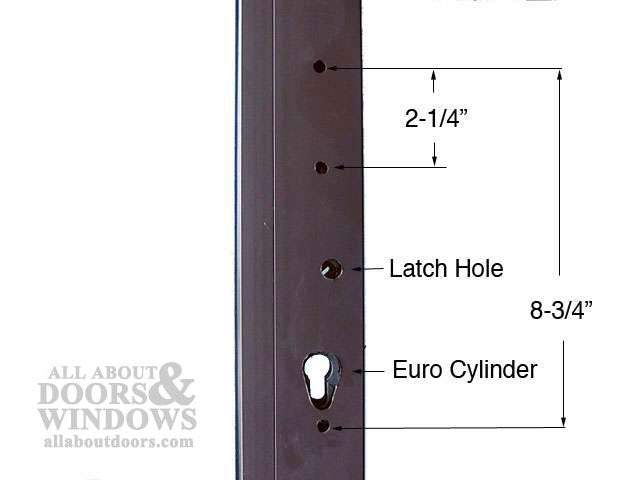Great Lakes Window Sliding Door 3-Point Lock – 1" Backset, Discontinued