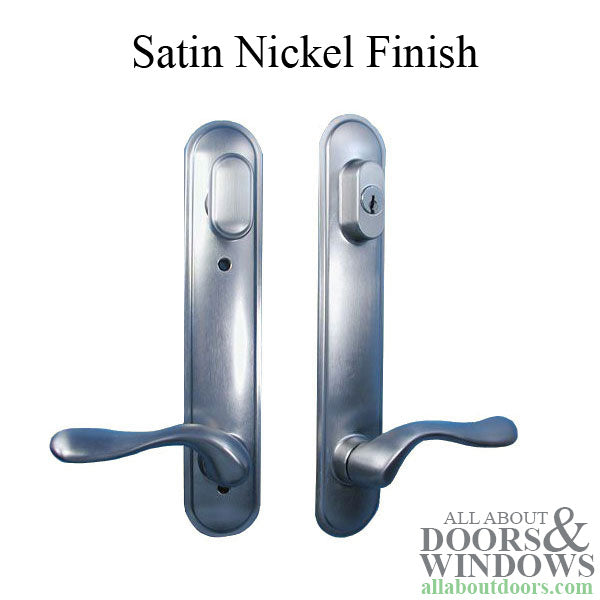 Trilennium Active Keyed Handleset Trim – 3000 Series, 6" PZ, Traditional Style