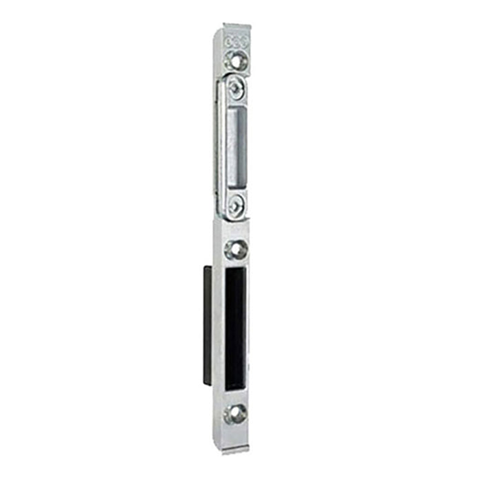 AGB Non-Handed Surface Mount Lock Strike Plate with Dust Box – 4mm Gap, 9mm Axis