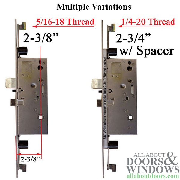 Ashland Active Multipoint Lock – 70mm Backset, Radius Faceplate