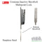 GU Cremona Inactive Multipoint Lock with Bottom Shootbolt – 35mm Backset, 92mm PZ