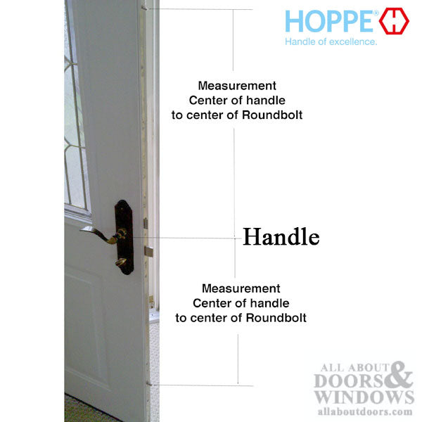 Hoppe Top Extension – 36" Handle Height, 54.92" Length