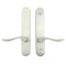 Marvin Inactive/Dummy Trim for Hinged Patio Doors – Polished Chrome