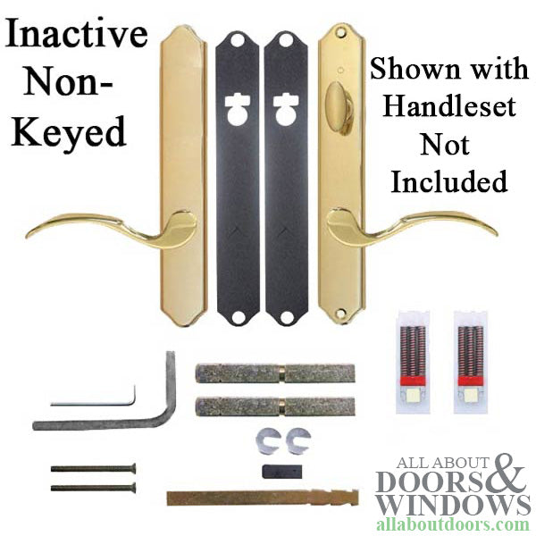 Hoppe HLS7 Inactive Door Parts Kit – 1-3/4" Door Thickness