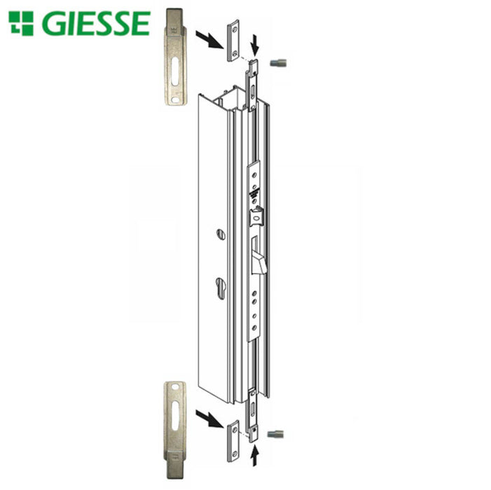 Giesse Multipoint Lock – 45mm Backset, 92mm PZ, 22mm Faceplate