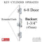 GU Secury Automatic Multipoint Lock for 6' 8" Doors – 45mm Backset, 92mm PZ, Stainless Steel