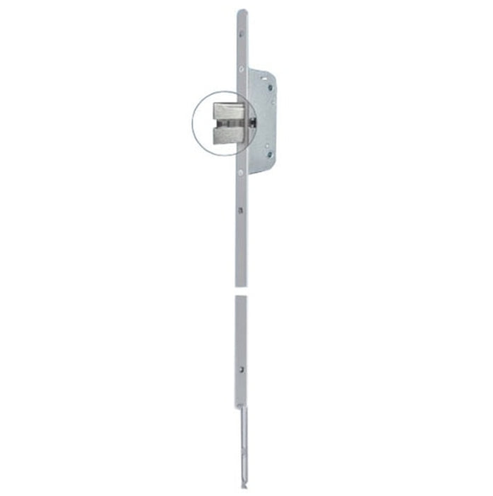 GU Upper Latchbolt Extension for Doors Over 8' – 16mm Faceplate, 20-21/32" Length
