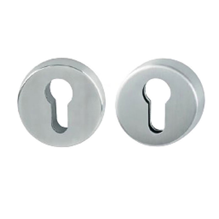 Hoppe Round Rosettes for Euro Profile Cylinder – Stainless