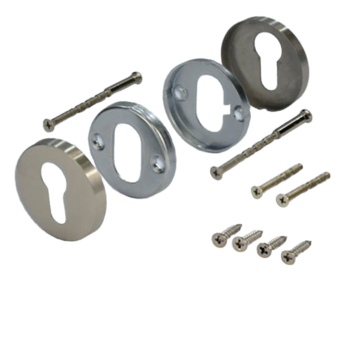 Ferco Euro Rosettes for Profile Cylinder – Stainless Steel