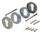 Ferco Euro Rosettes for Profile Cylinder – Stainless Steel