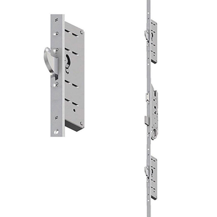 Hoppe Key Operated Multipoint Lock with Panic Function – 45mm Backset, 40.2" Handle Height