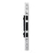 Hoppe Roundbolt and Swing Hook Strike Plate – Brushed Stainless Steel
