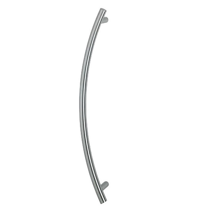 Hoppe Bow-Shaped Door Pull Handle – 31-1/2" Stainless Steel