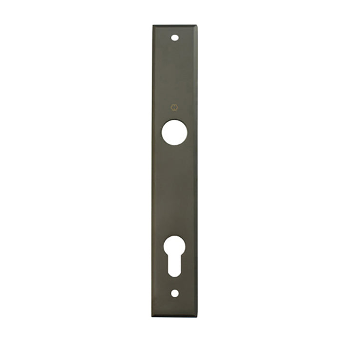 Hoppe Dallas Interior Backplate M2161N – 92mm PZ, Dark Bronze Metallic