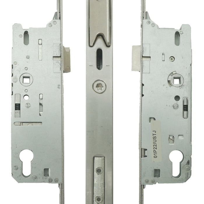 Fuhr Multisafe Manual Gear with 2 Hooks for 77-7/8" Doors – 45mm Backset, 92mm PZ