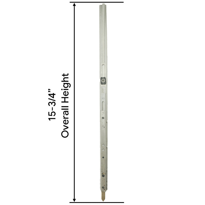 Hoppe Top Shootbolt Extension for HLS9000 – 16mm Faceplate, 15-3/4" Length