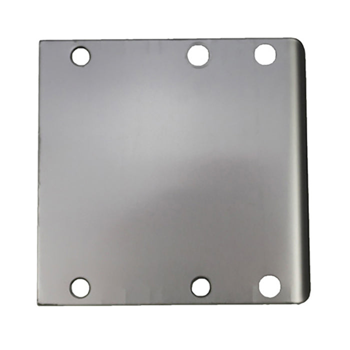 Hoppe Latch and Deadbolt Strike – Extended Curved Lip, Non-Handed, Stainless Steel