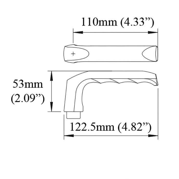 Hoppe London Lever Handle – Clear Anodized Silver