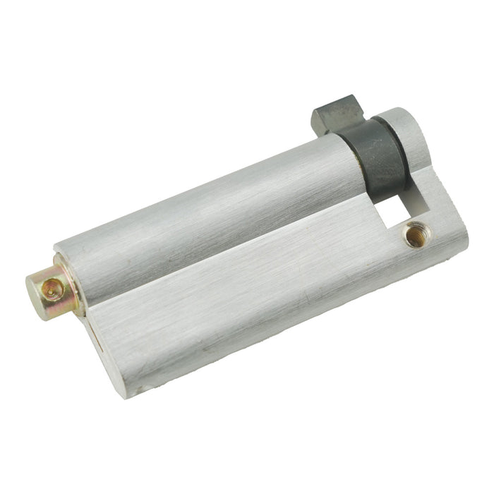 Hoppe Non-Keyed Profile Cylinder – 90-Degree Crescent Knob, 2-3/4" Door