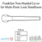 Hoppe Frankfurt 117L Lever Handle – Silver