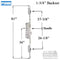 Fuhr Multisafe Manual Multipoint Lock – 45mm Backset, 92mm PZ, 2 Hooks, 91-1/16" Length