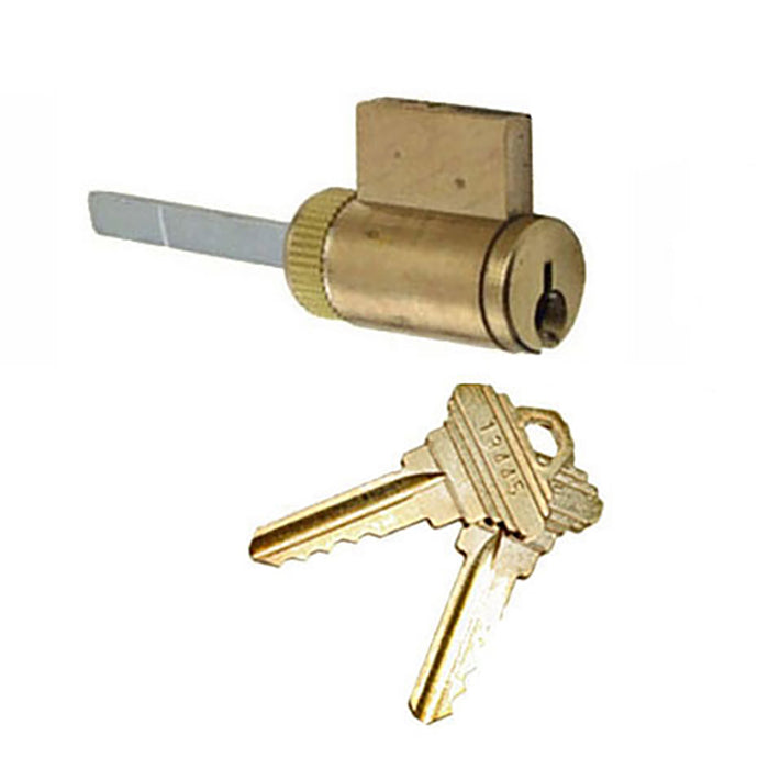 GU American Cylinder for Multipoint Lock – Satin Brass, Schlage SC1 Keyway