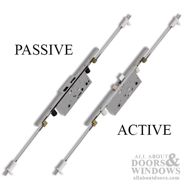 Passive Multipoint Lock – Left Hand, 70mm Backset, Radius Faceplate