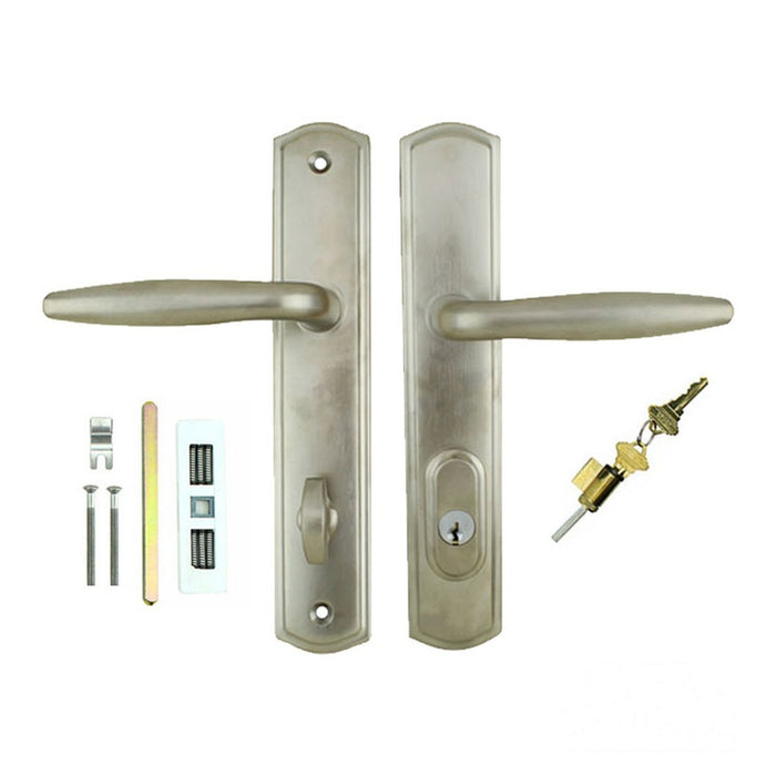Amesbury 800 C Regency Keyed Handleset – 92mm PZ, Zinc