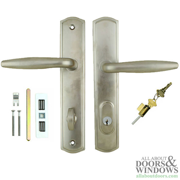Amesbury 800 C Regency Keyed Handleset – 92mm PZ, Zinc