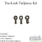 Tru-Lock Deadbolt Tailpiece Kit – 3-Piece Set