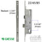 Giesse Multipoint Lock – 45mm Backset, 85mm PZ