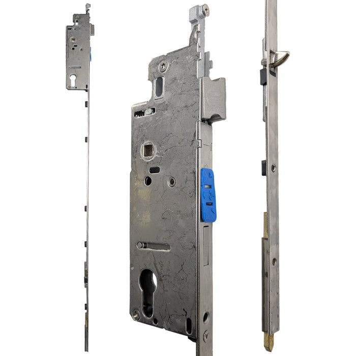 Hoppe Multipoint Lower Extension with Tongue and Shootbolt – 45mm Backset, 92mm PZ, 36" Handle Height, 26.42" Tongue