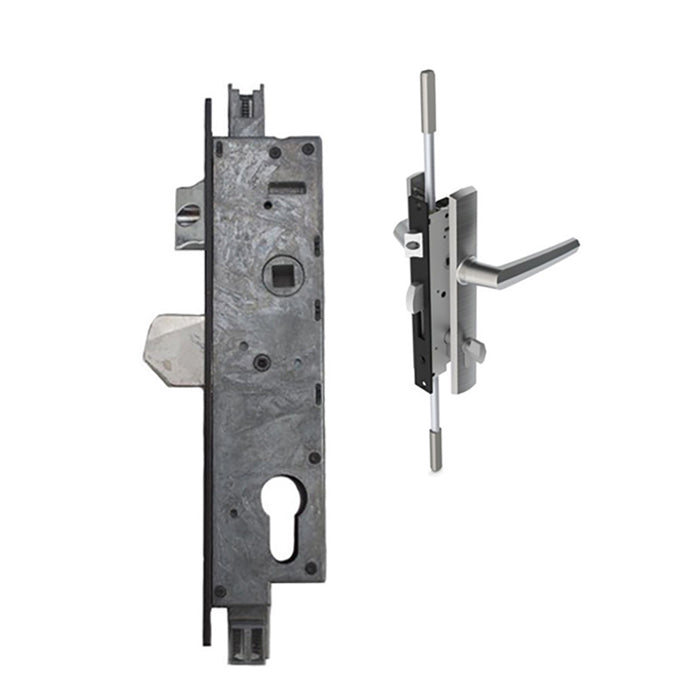 Interlock Lever Compression Swing Deadbolt Lock – 30mm Backset, 85mm PZ