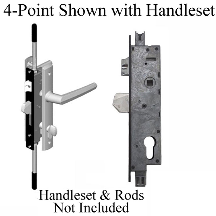 Interlock Lever Compression Swing Deadbolt Lock – 30mm Backset, 85mm PZ