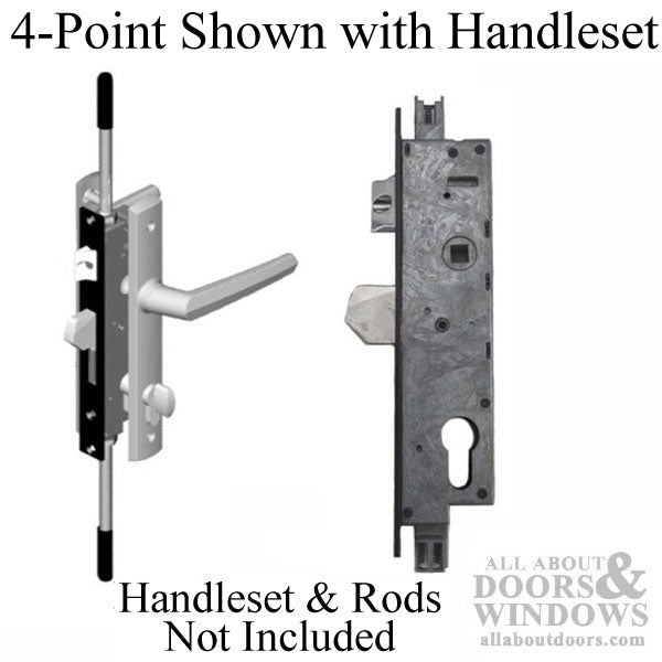 Interlock Lever Compression Swing Deadbolt Lock – 30mm Backset, 85mm PZ