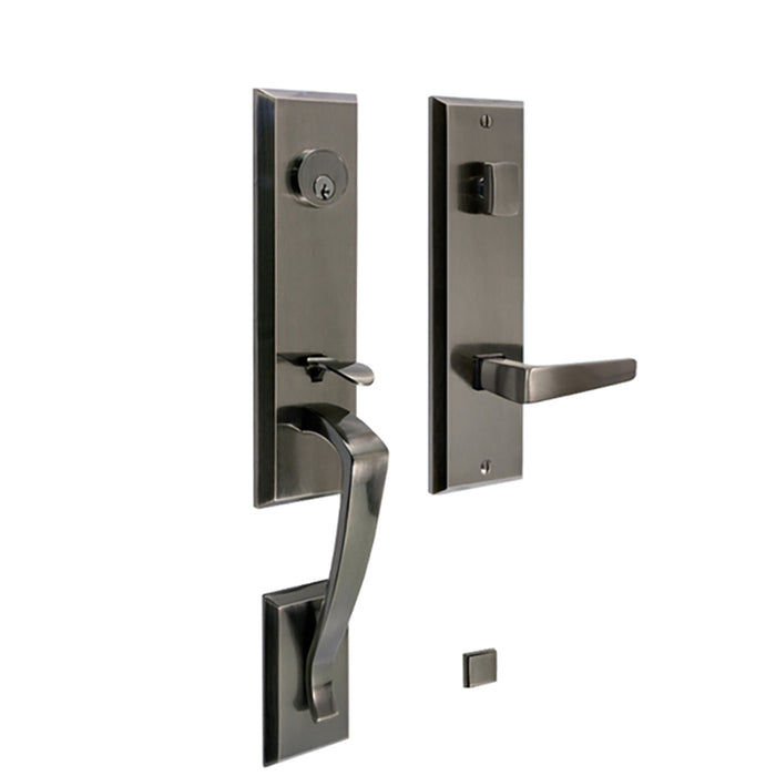 Hoppe Berkeley Gripset for Entry Doors – 45mm Door Thickness