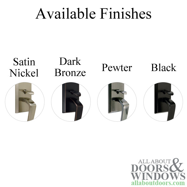 Hoppe Berkeley Gripset for Entry Doors – 45mm Door Thickness