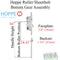 Hoppe HLS9000 Multipoint Lock – 45mm Backset, 92mm PZ, Roller/Shootbolt