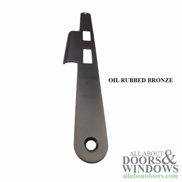 Marvin Strike Plate for Inactive Door Panel – Stainless Steel