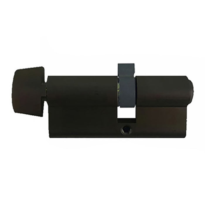 Hoppe Euro Profile Cylinder with D-Knob – 91mm Housing, Schlage SC1 Keyway