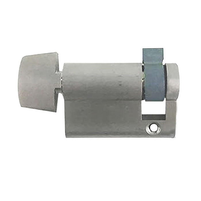 Hoppe Euro Profile Half Cylinder with D-Knob – 45.5/10mm, 90° Turn