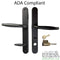 Amesbury 800 Series ADA Keyed Handle Set – Active with Thumb Turn