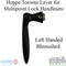 Hoppe Toronto Lever Handle – Left Hand, Rustic Umber (Blemished)