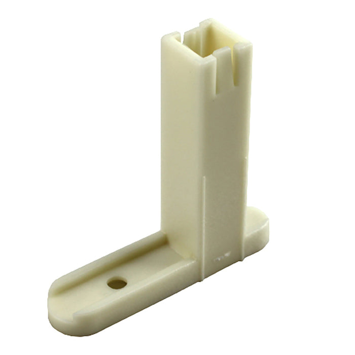 Plastic Shootbolt Guide – Square Hole, Tan