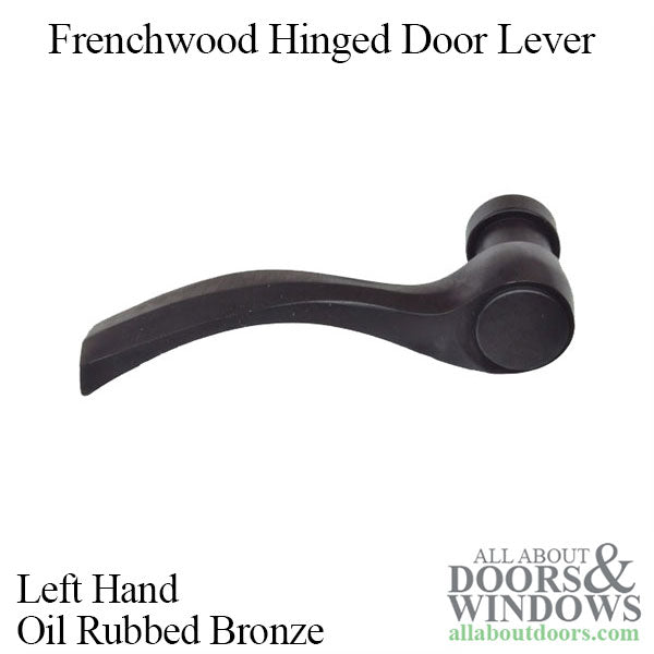 Andersen Newbury Left-Hand Lever Handle – Oil-Rubbed Bronze